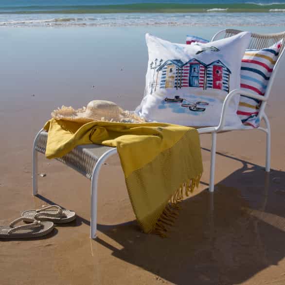 Fouta nid-d'abeilles personnalisable - 230 g/m²